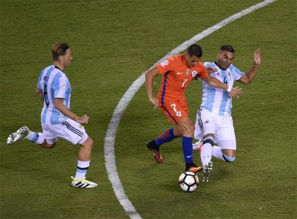 阿根廷vs智利直播的相关图片